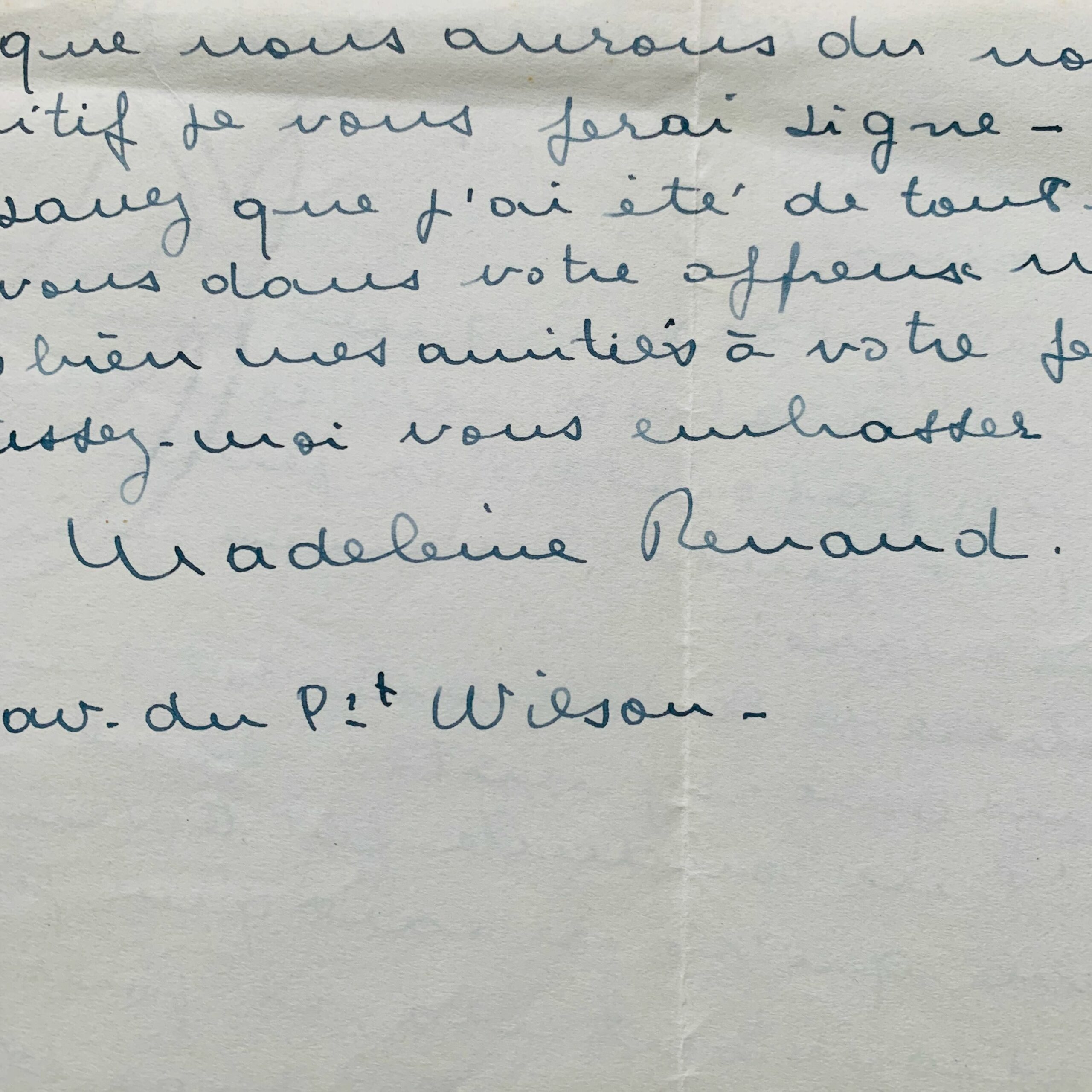 Madeleine Renaud quitte la Comédie française pour fonder la compagnie Renaud-Barrault