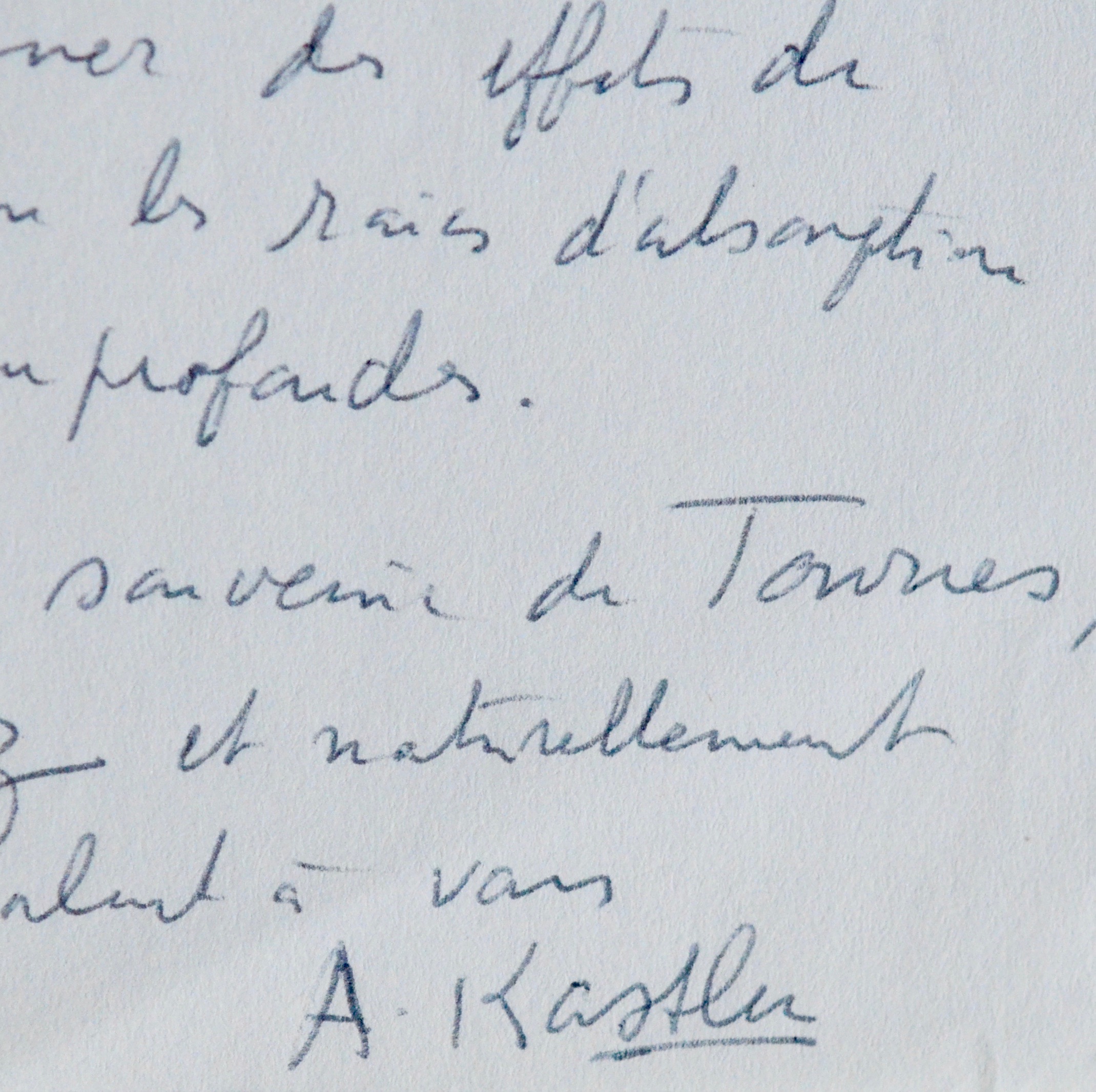 Le prix Nobel Alfred Kastler et le sodium vaporisé