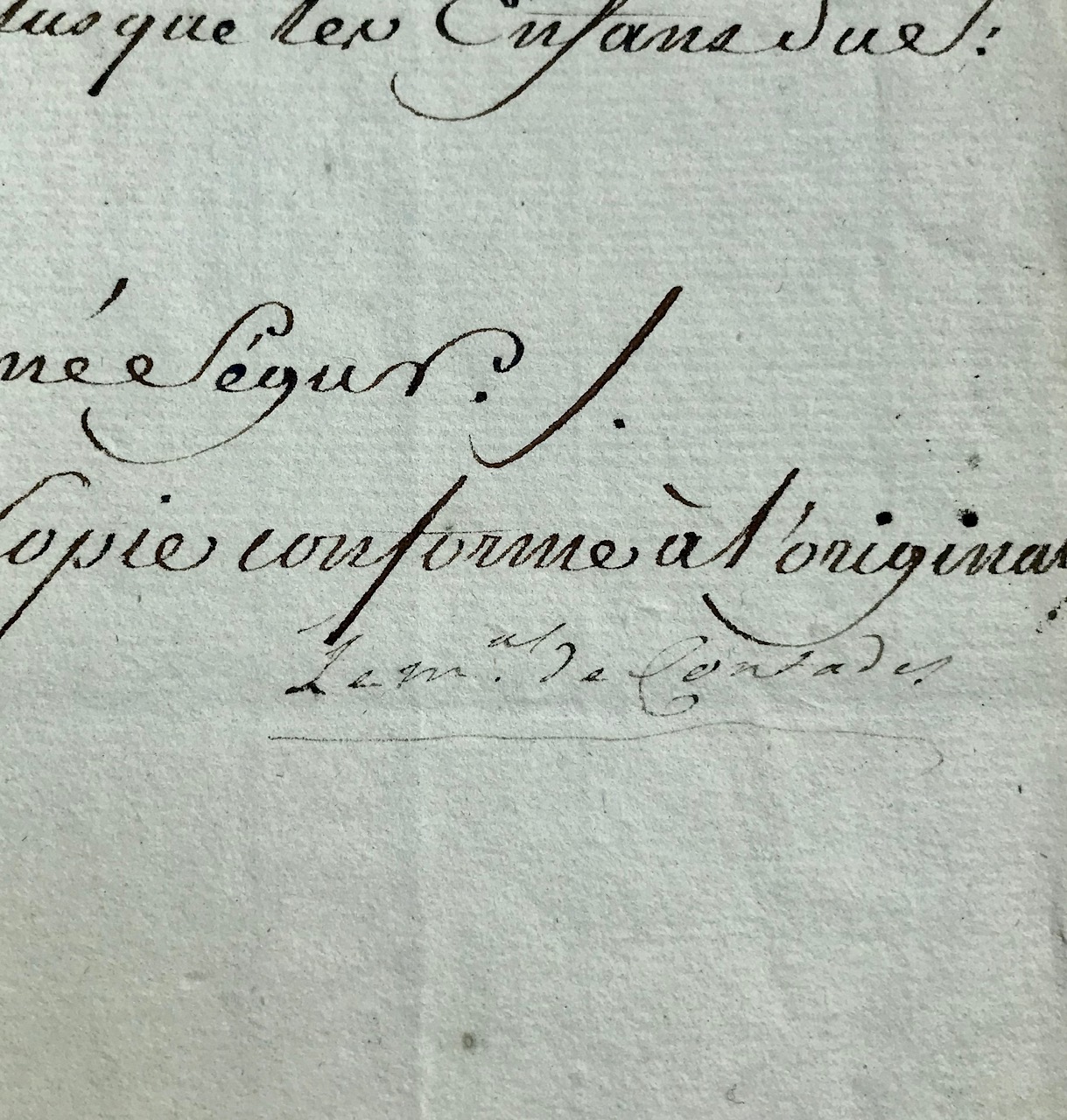 Les pensions des commandants successifs du château de Landskron