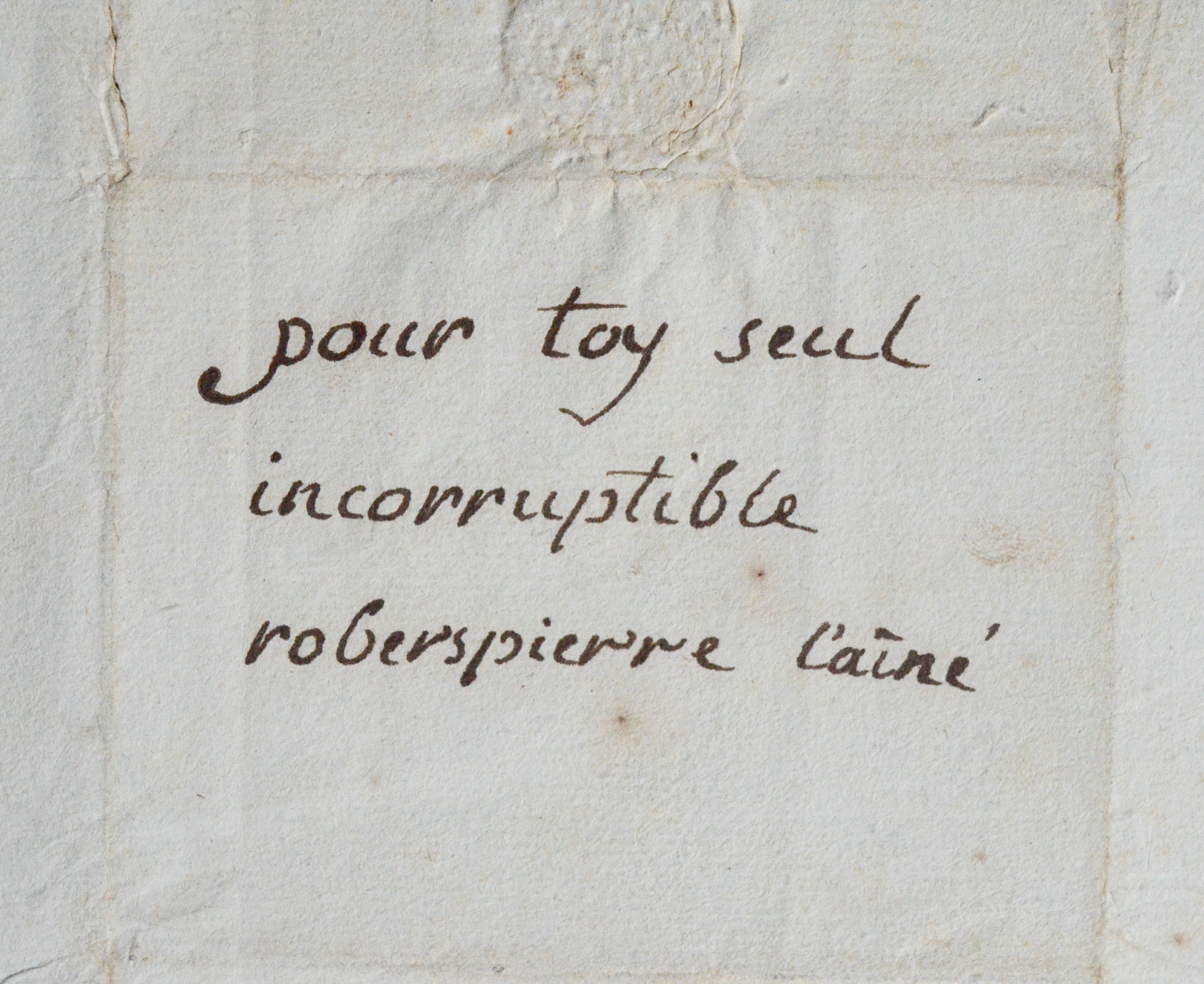 Terrifiante lettre de dénonciation adressée à Robespierre le 8 thermidor