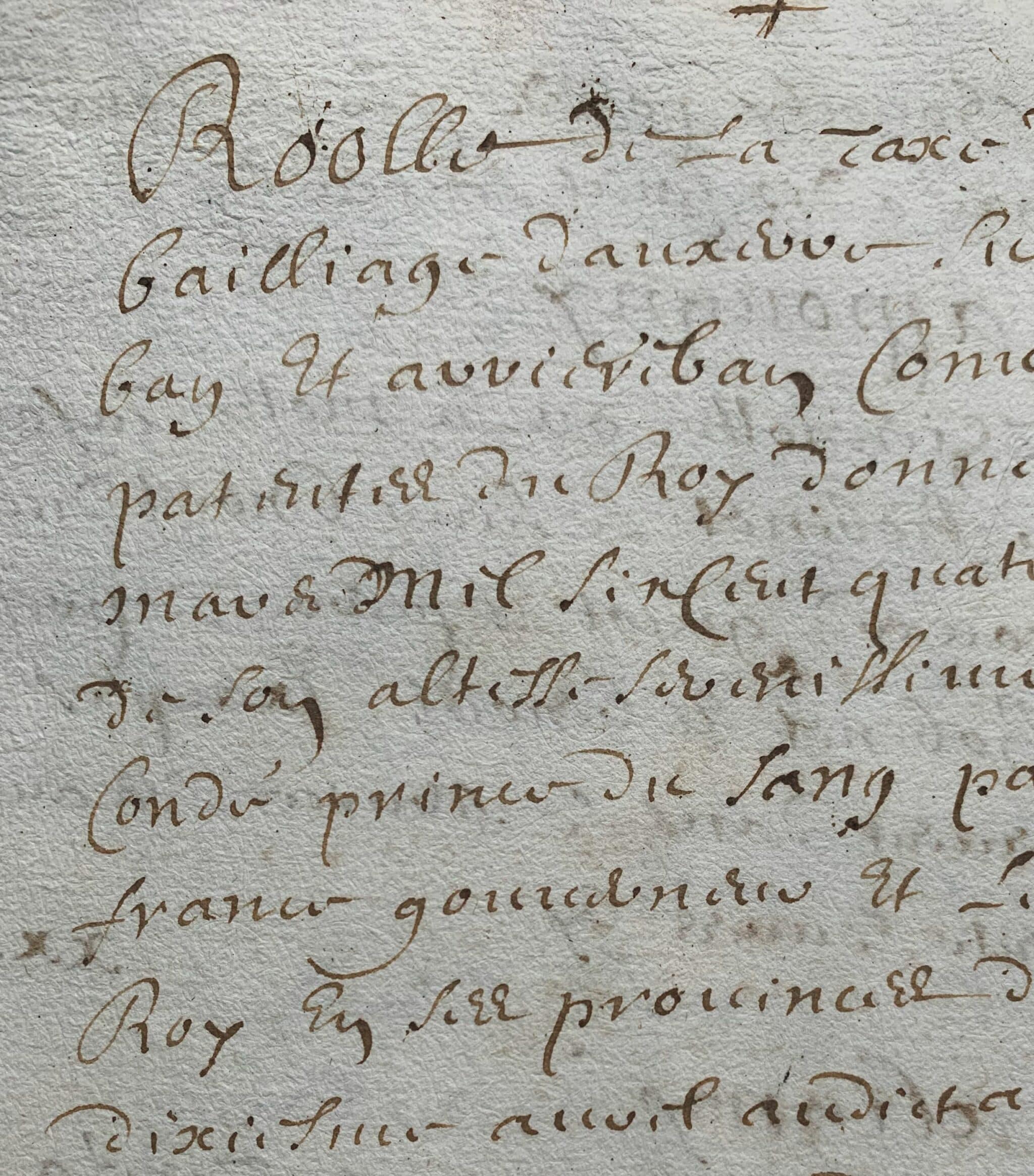 Document Manuscrit Ancien 1666 - Ville De Compiègne, 5 Pages, Parchemin, Thème Droit Maritime