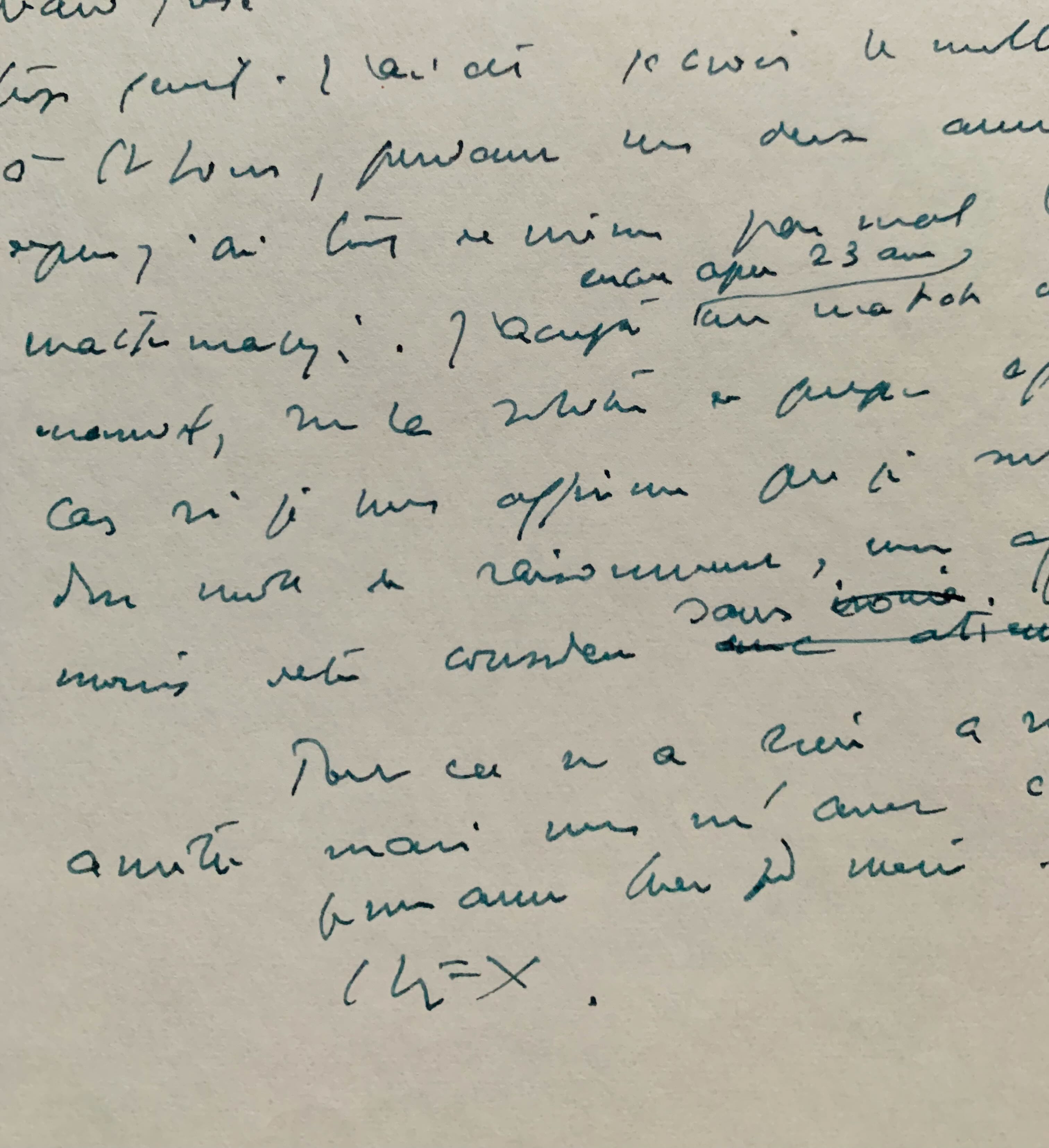 Longue lettre de Saint-Exupéry défendant son honneur d’homme de sciences