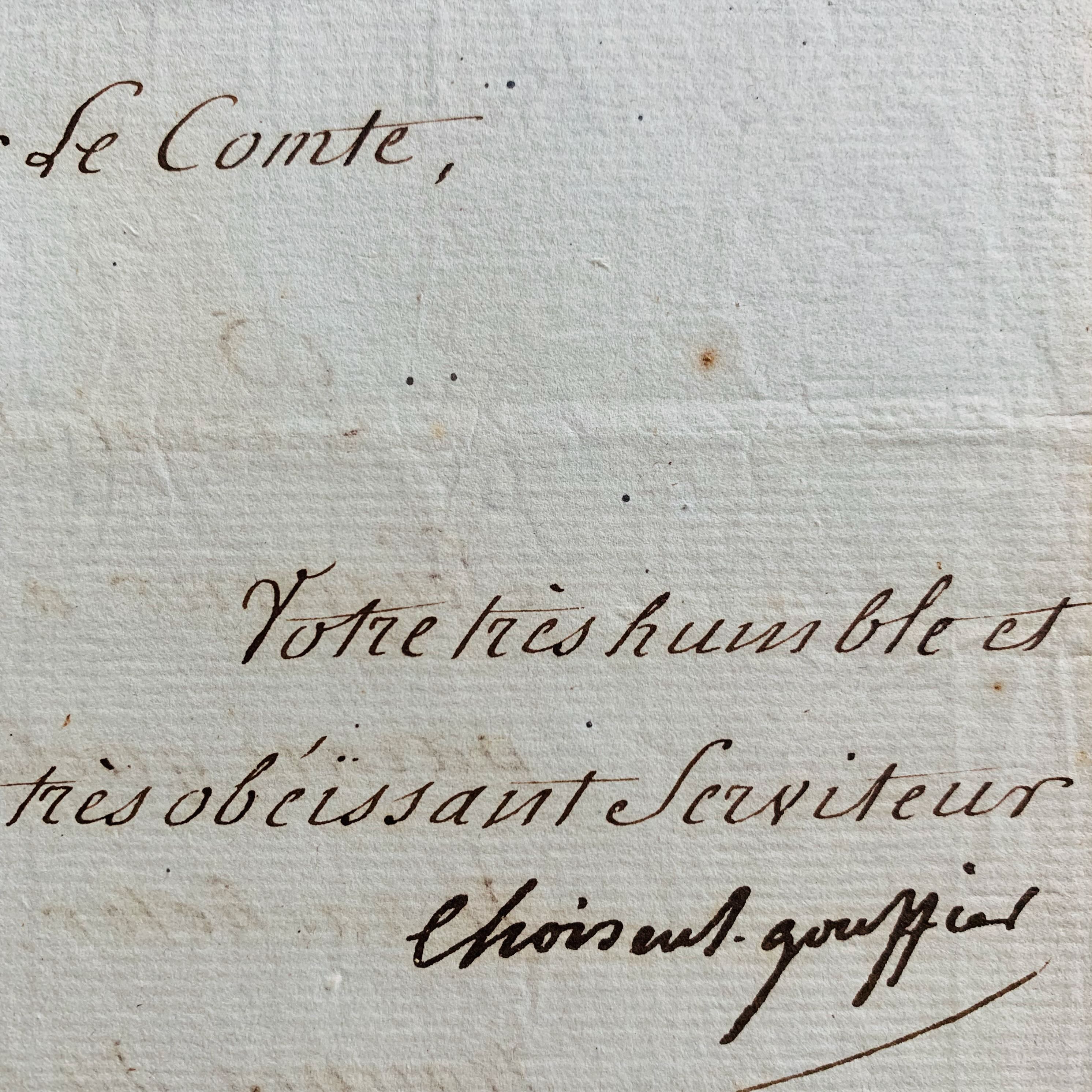 Choiseul-Gouffier intervient pour faire libérer des esclaves chrétiens français à Constantinople