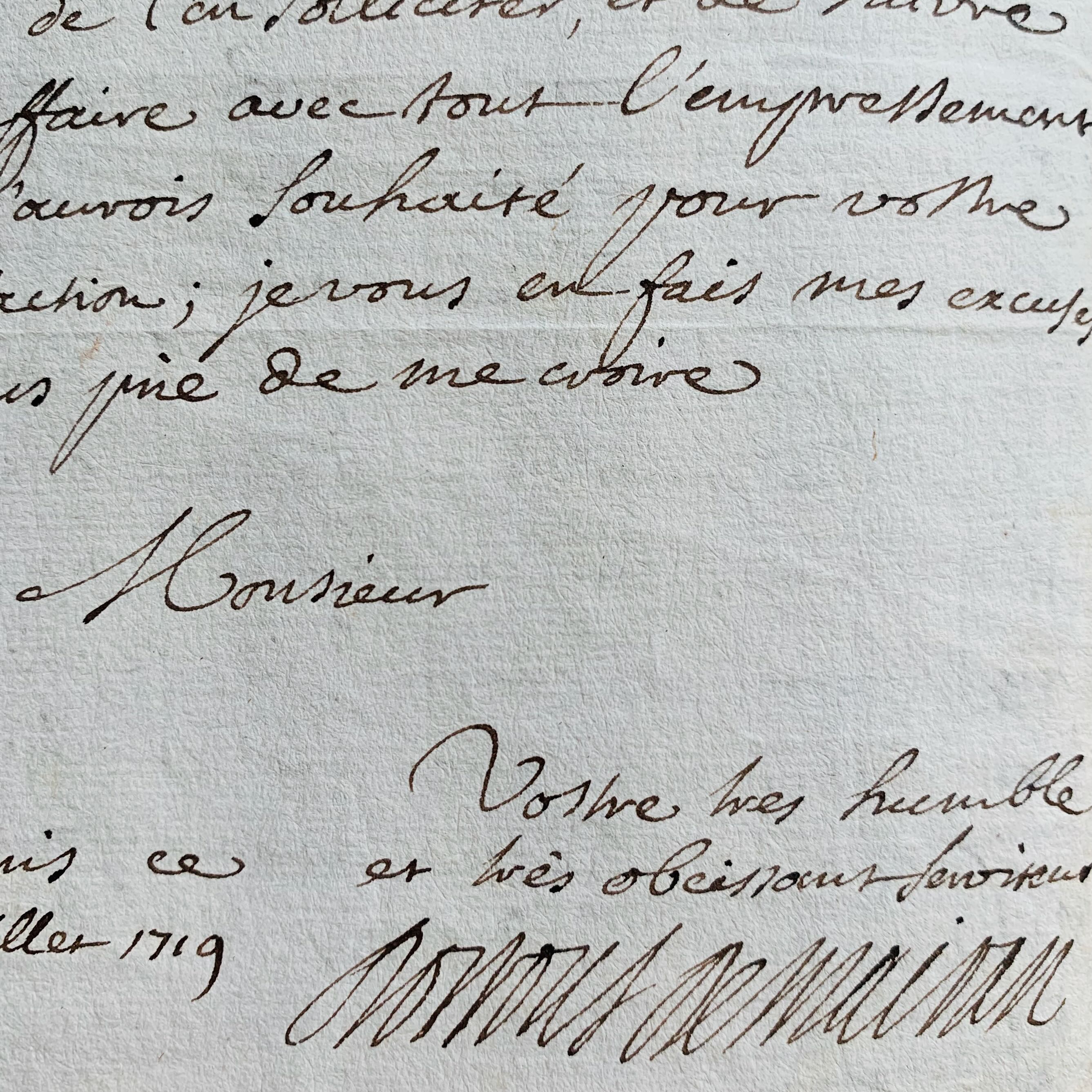 Le physicien Dortous de Mairan s’acquitte d’une commission de l’abbé de Hautefeuille auprès du chevalier de Louville
