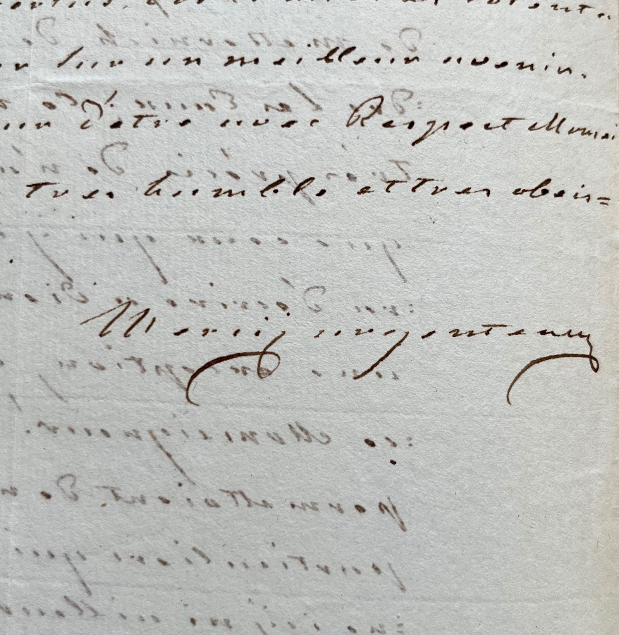 Florimond de Mercy-Argenteau intervient auprès de Metternich pour l’ancien archevêque de Bordeaux