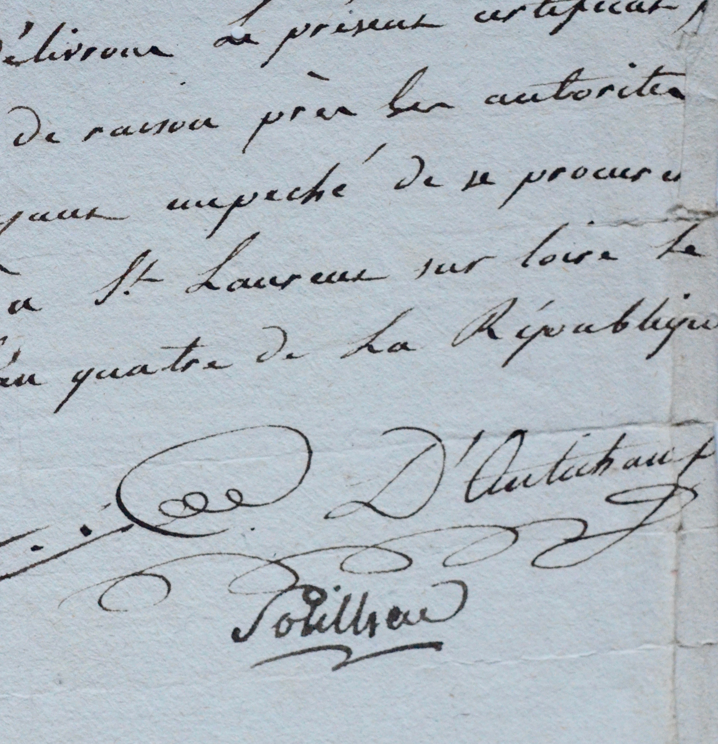 Le comte d’Autichamp, chef de l’Armée Catholique et Royale, se soumet aux lois de la République