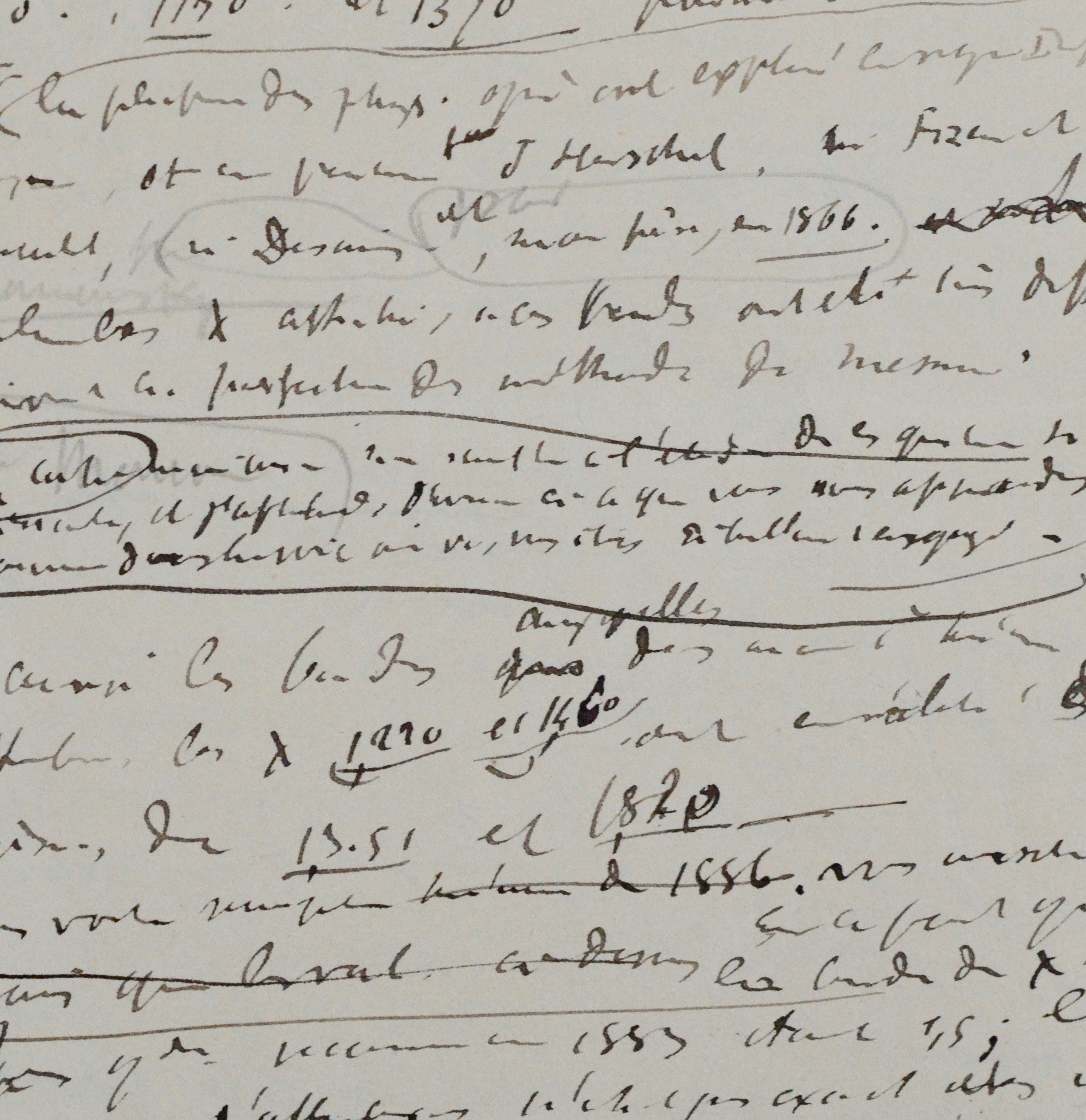 Lettre scientifique d’Henri Becquerel sur les spectres prismatiques et les longueurs d’onde dans l’infrarouge