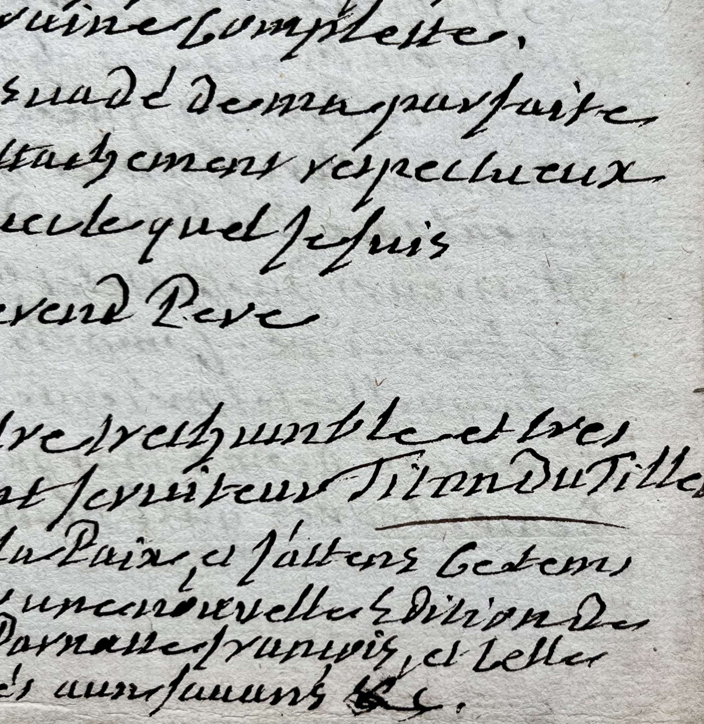 Belle lettre d’Evrard Titon du Tillet au sujet de Dom Calmet et du Parnasse français