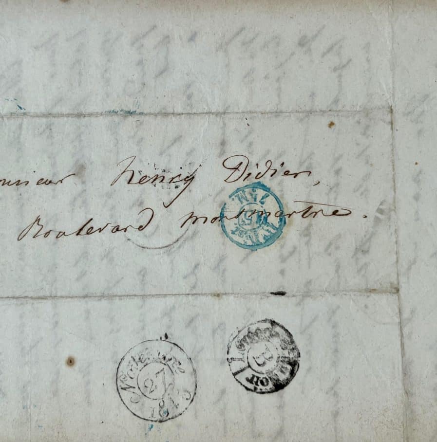Lettre Amicale D Ad le Hugo Femme Du Po te Henry Didier Traces Lettre Amicale D Ad le Hugo Femme Du Po te Henry Didier Traces