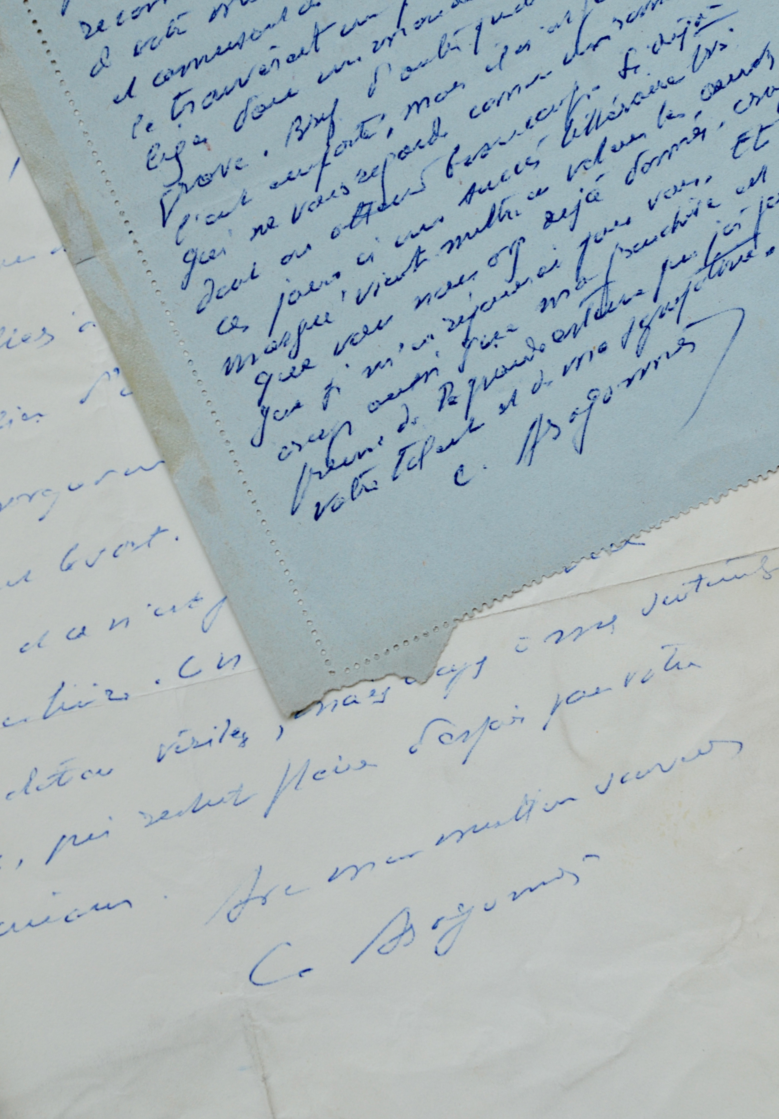 2 lettres de Claude Aragonnès à Michel de Saint-Pierre après ses échecs au prix Femina