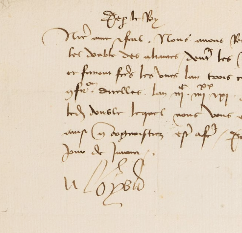 Louis XI retrouve les chartes d’alliances des Rois de France et d’Ecosse conclues au XIVe siècle
