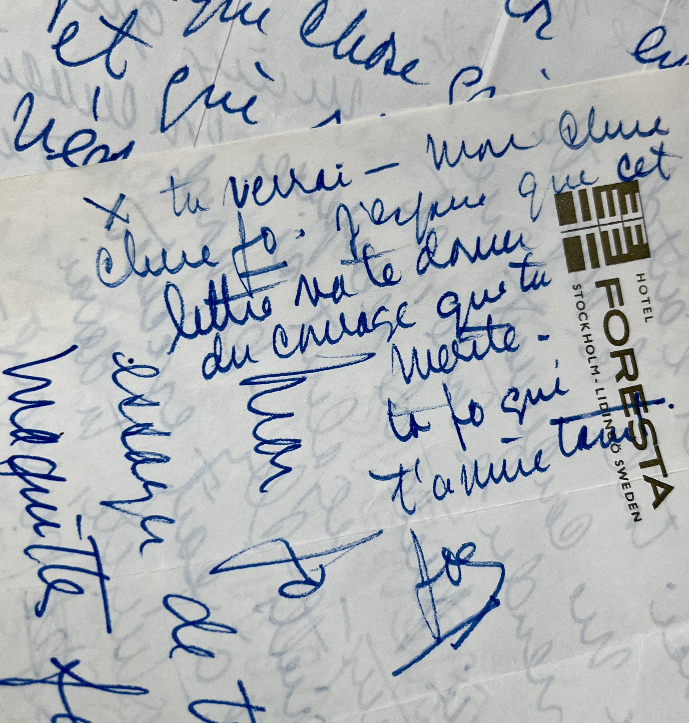 Magnifique lettre de Josephine Baker, rassemblant ses costumes, bijoux et affiches, pour ouvrir son musée