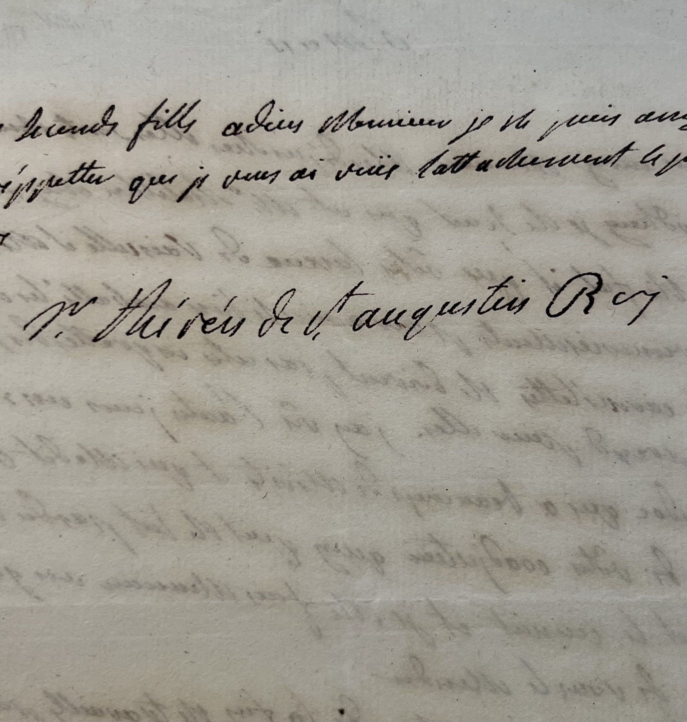 « Madame Dernière » annonce au Cardinal de Bernis l’heureux accouchement de Marie-Antoinette
