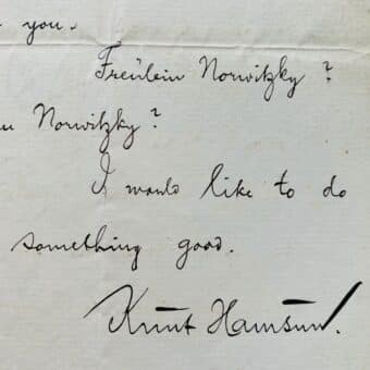 Knut Hamsun 1 - 1