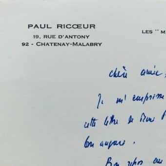 Ricoeur 1-1 - 1
