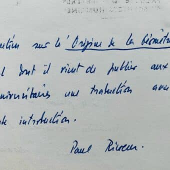 Ricoeur 2-1 - 1