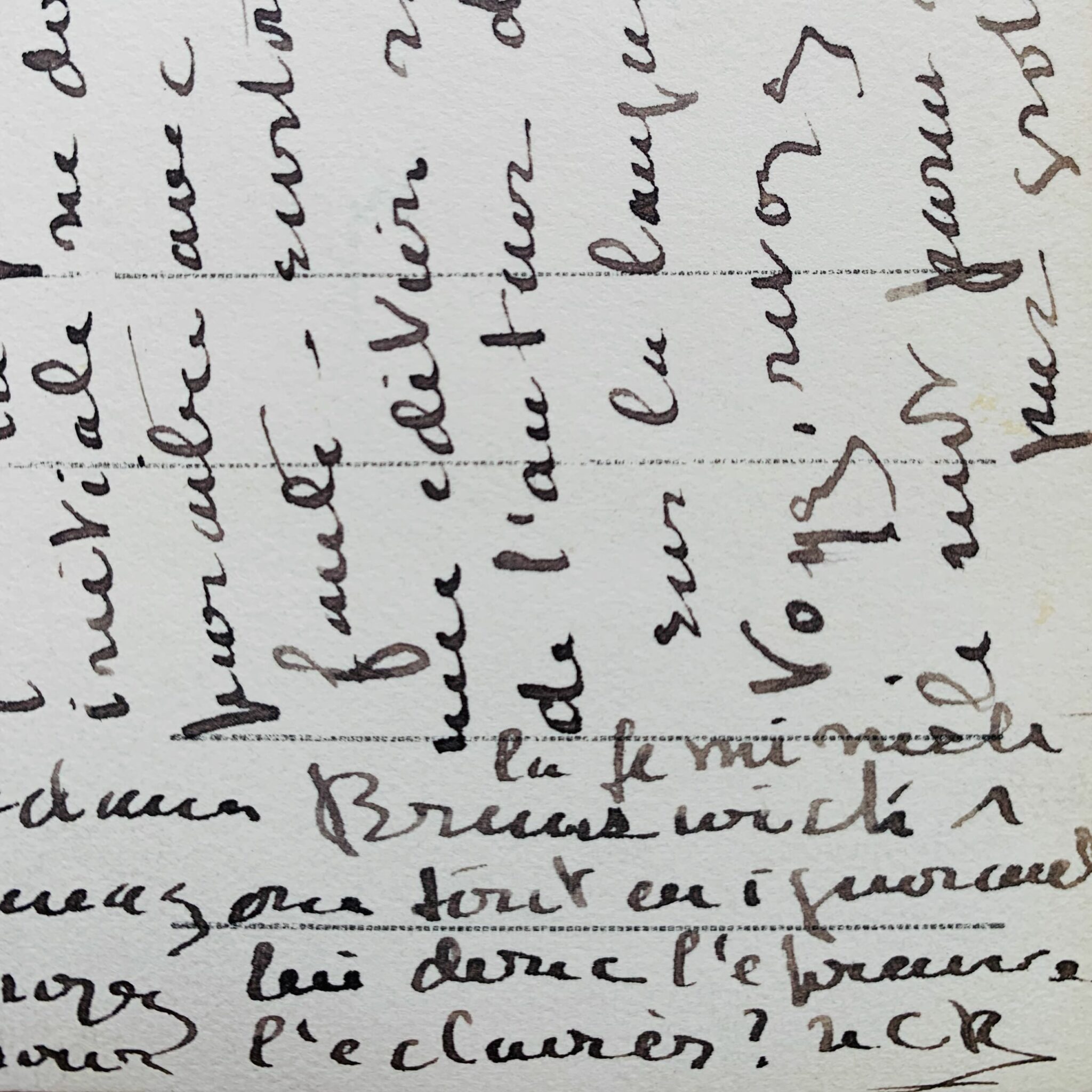 Natalie Clifford-Barney corrige les épreuves des Lettres intimes à l’Amazone