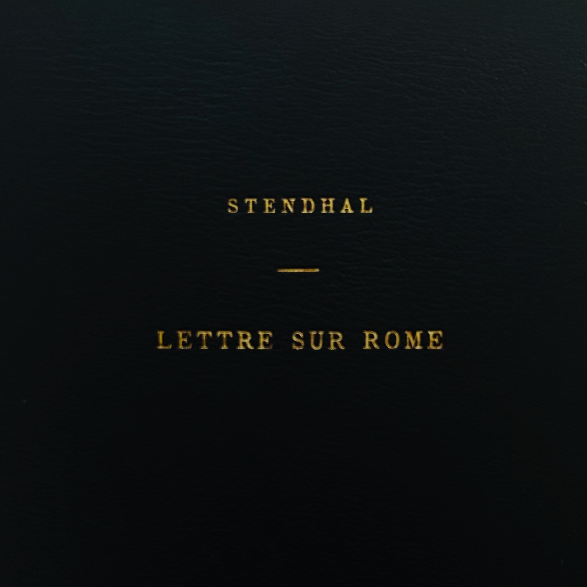 Stendhal découvre Rome avec émerveillement