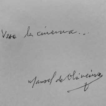 Manuel de Oliveira - 1 Manuel de Oliveira - 1