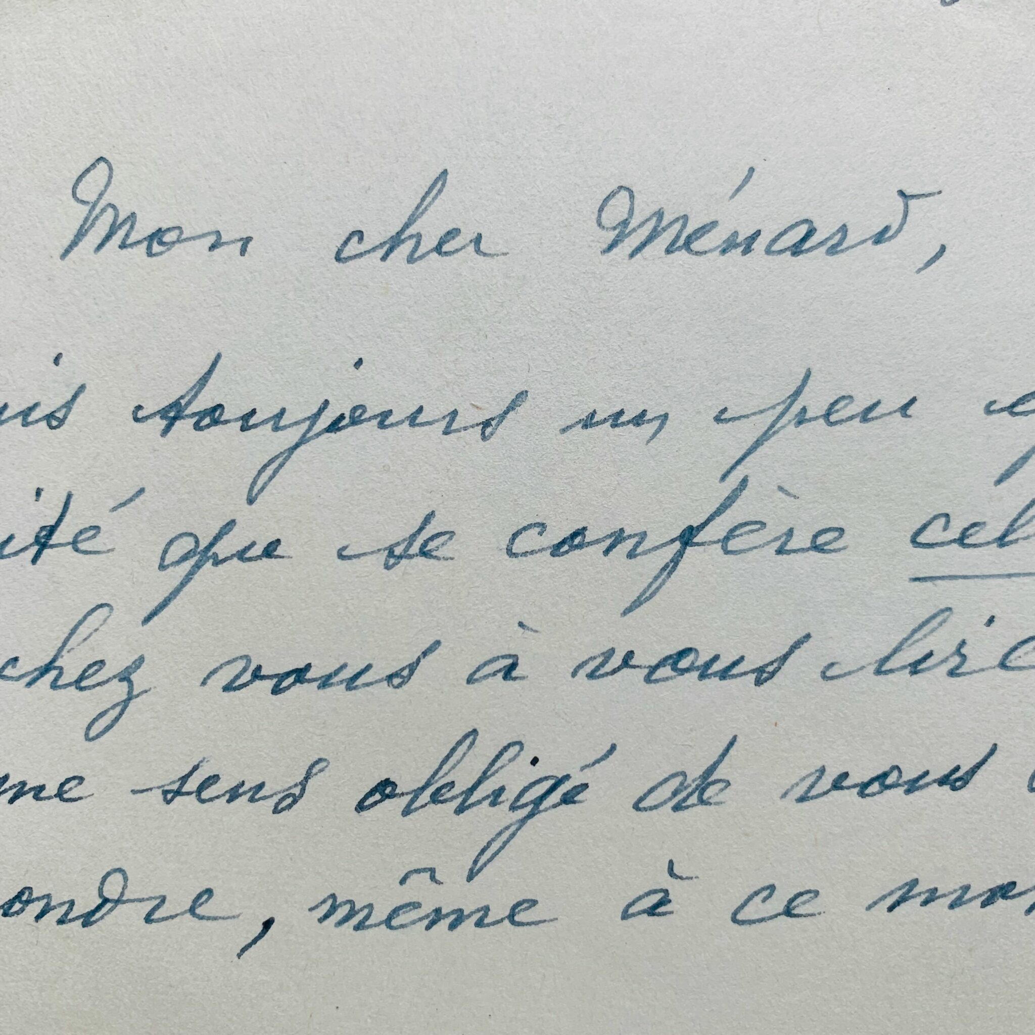 Paul Eluard se dit effrayé de la supériorité de « celui qui parle »