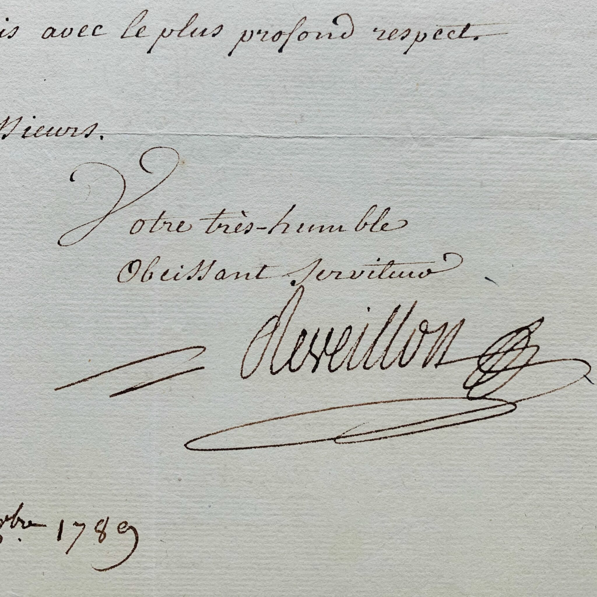 Exilé en Angleterre depuis la prise de la Bastille, le manufacturier Jean-Baptiste Réveillon, demande des gages pour assurer son retour