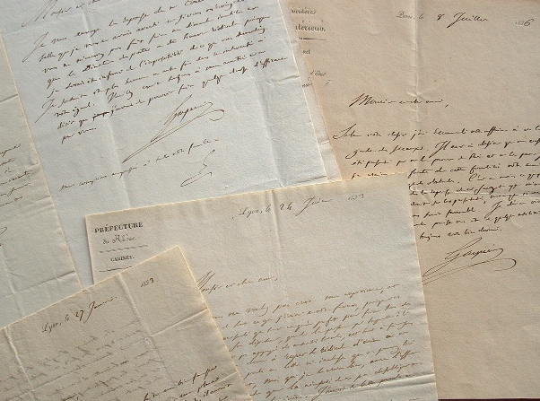 Adrien de Gasparin intervient pour une place de directeur des Postes.