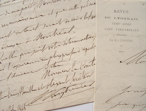 La Revue du Lyonnais délaissée.