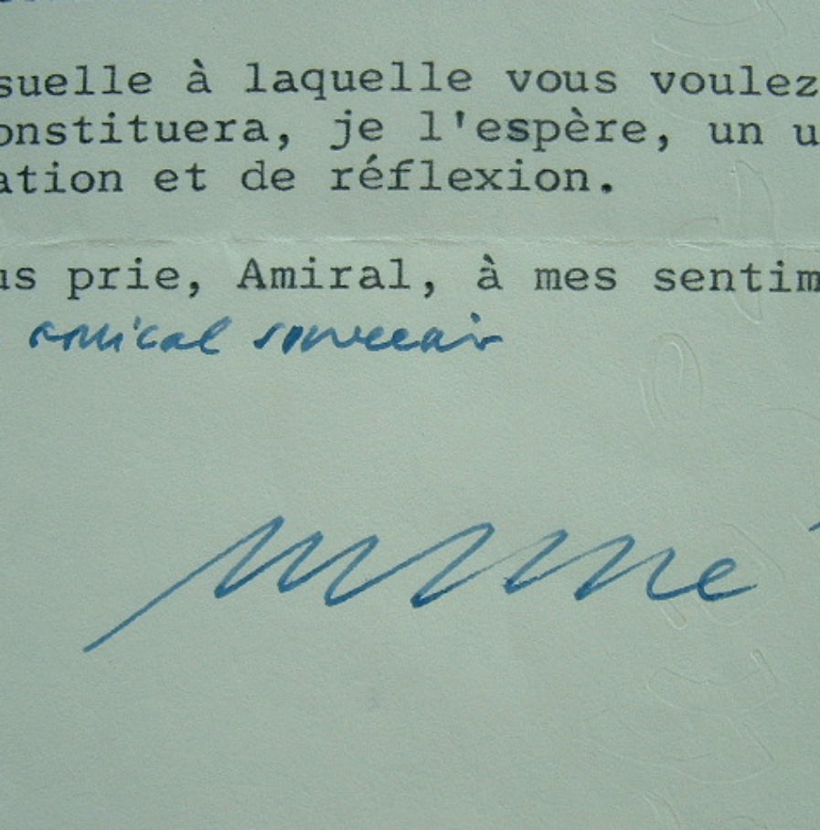 Michel Debré préoccupé par la situation économique.