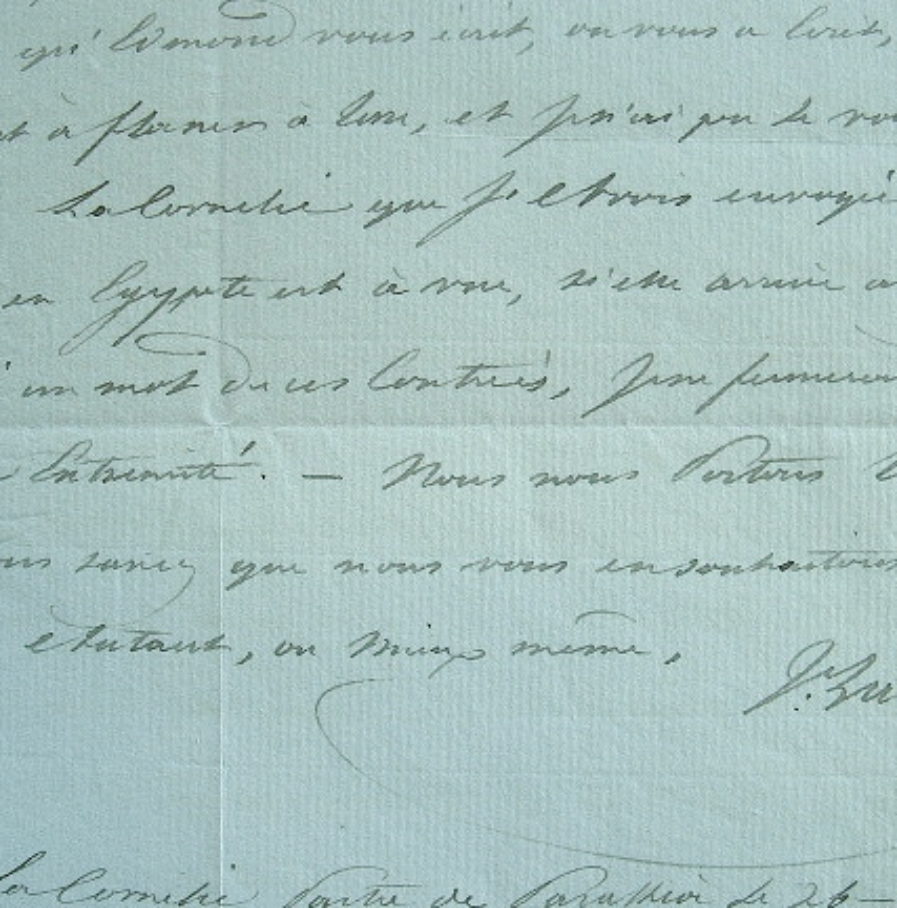 L’amiral Lalande fait son rapport sur l’escadre du Levant.