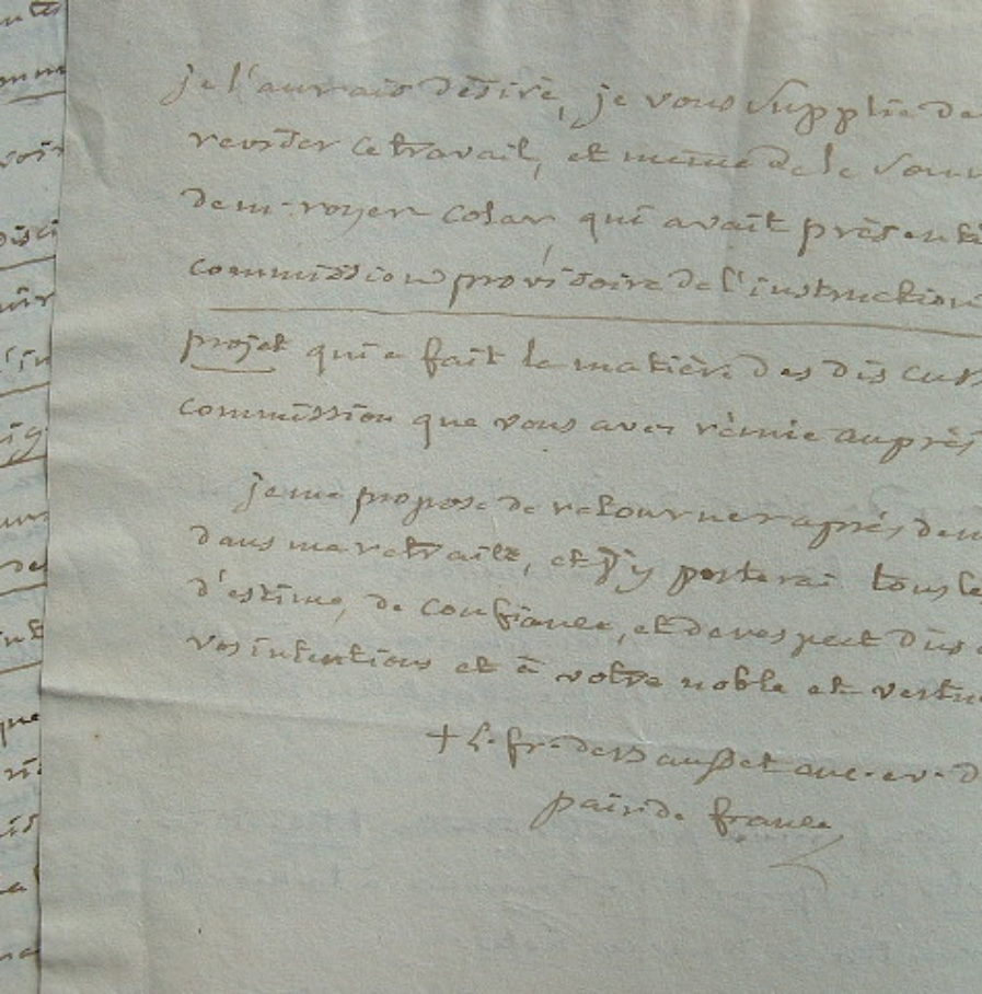 Les propositions du cardinal de Bausset pour réformer l’enseignement.