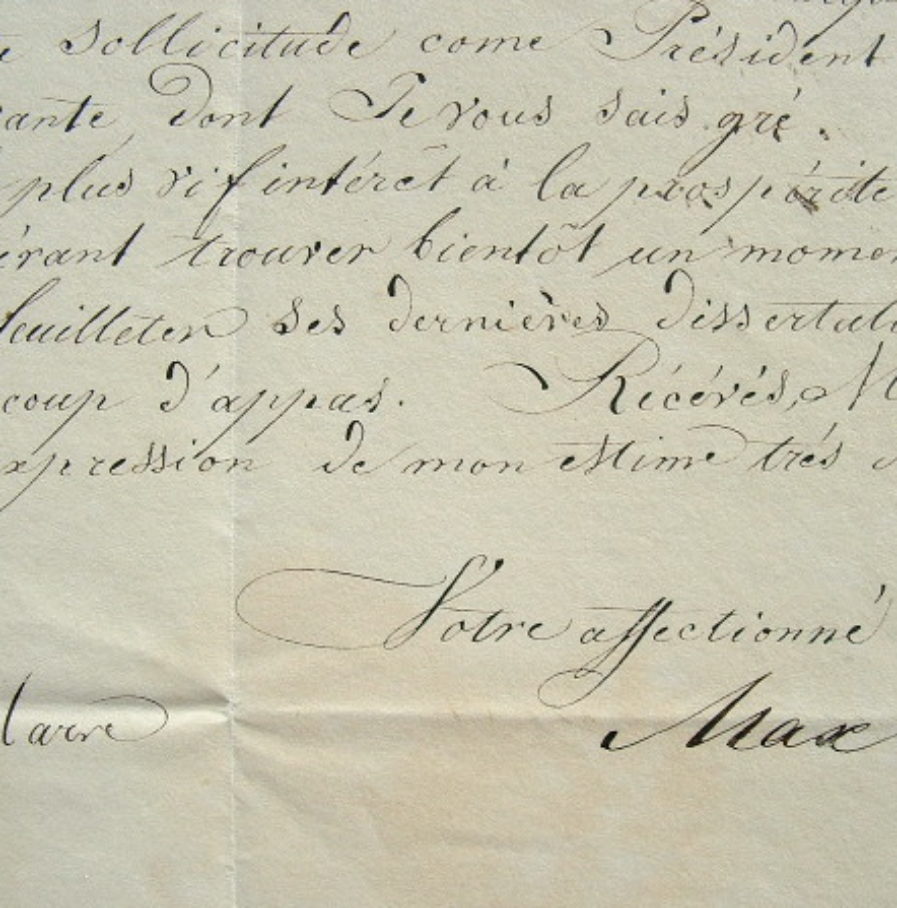 Le roi de Bavière, Maximilien, passionné d’archéologie.