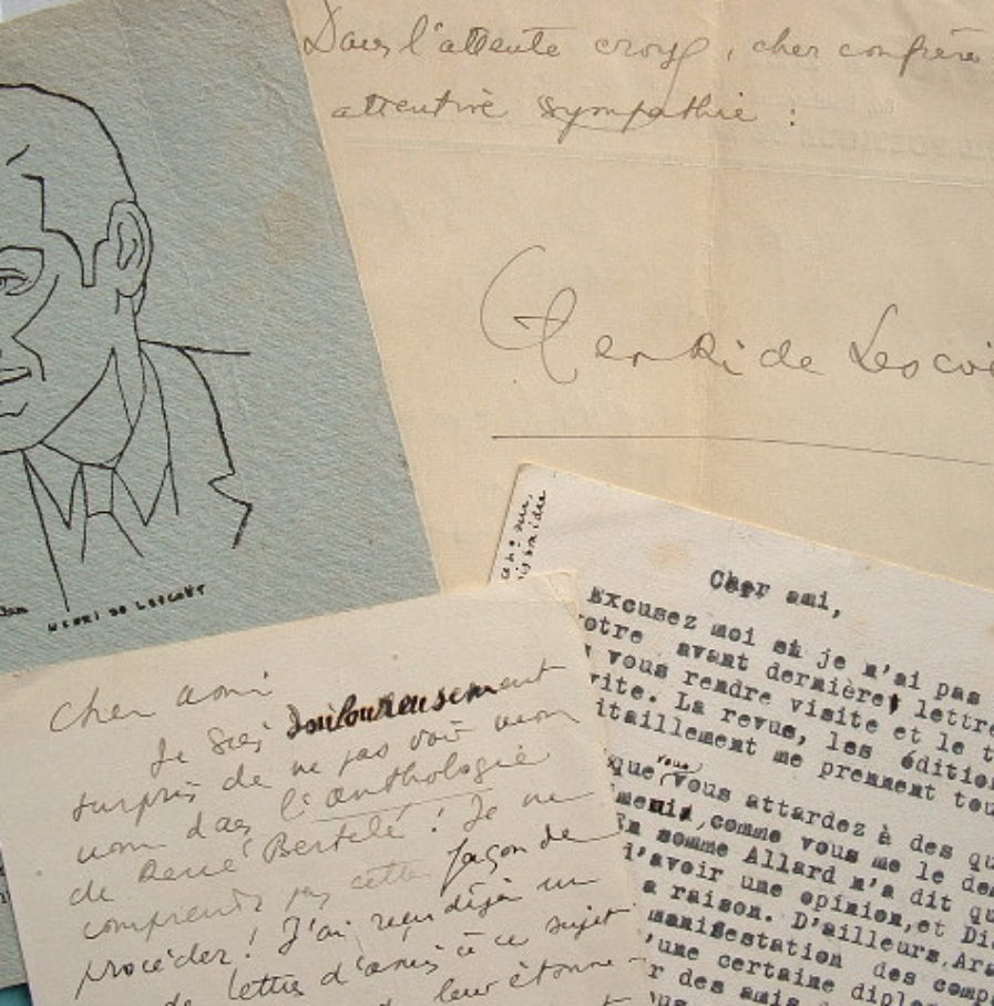 Henri de Lescoët témoin de la discordance entre poètes durant l’Occupation.