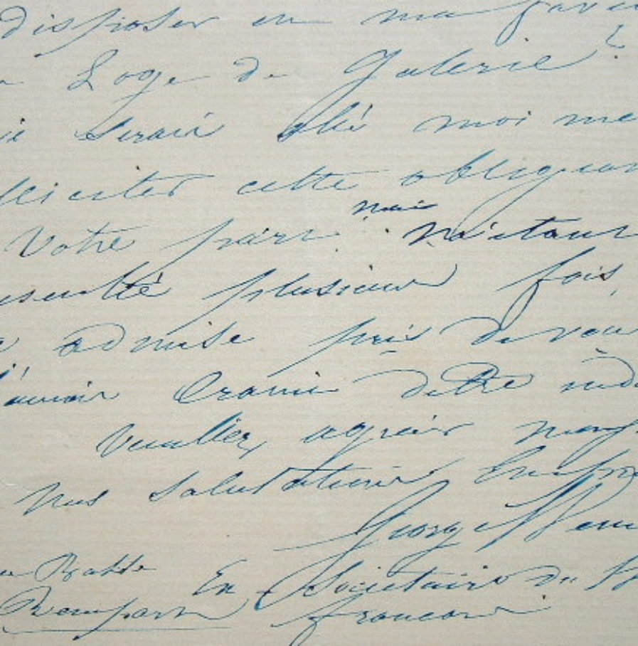 Mademoiselle George désire assister aux débuts de Lafontaine à la Comédie française.