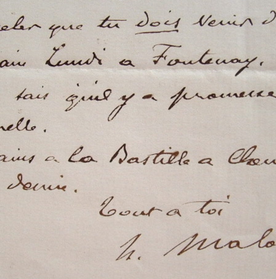Hector Malot contraint son ami à tenir sa promesse.