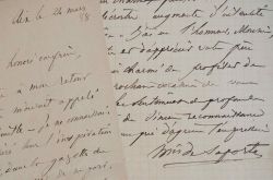 La passion des sciences du paléobotaniste Gaston de Saporta.