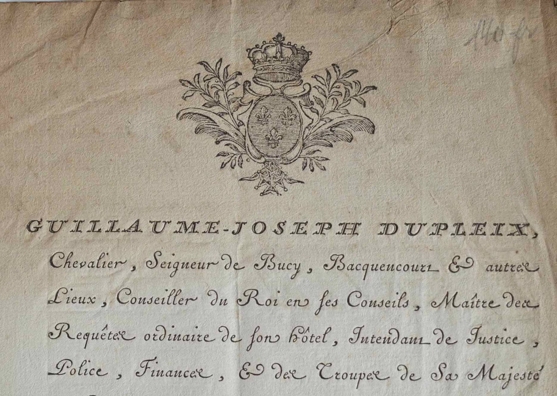 Dupleix de Bacquencourt annonce une remise d’impôts à Péronne.