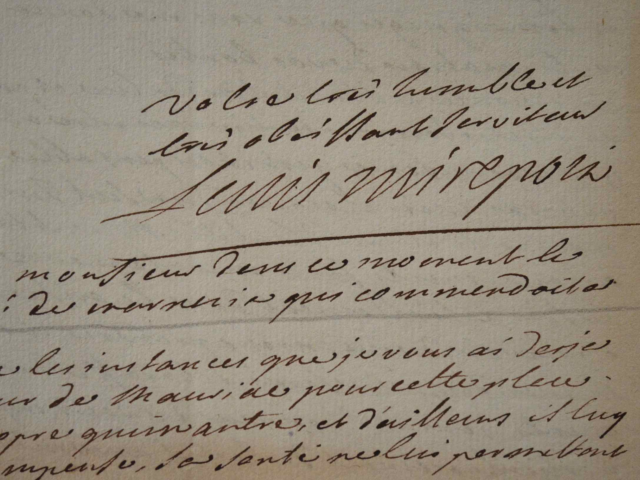 Le maréchal de Lévis-Mirepoix s’installe à Nice.