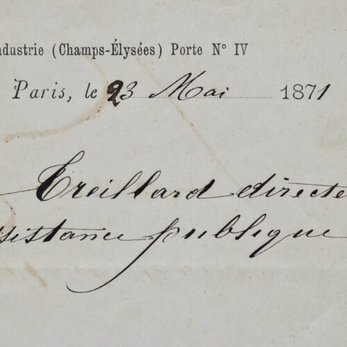 La Commune de Paris proclame la séparation de l'Église et de l'État.