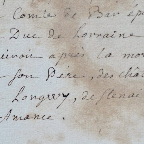 Notes de lecture de Jean-Jacques Rousseau prises chez madame Dupin