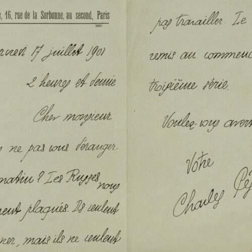 Charles Péguy ironise sur les Russes