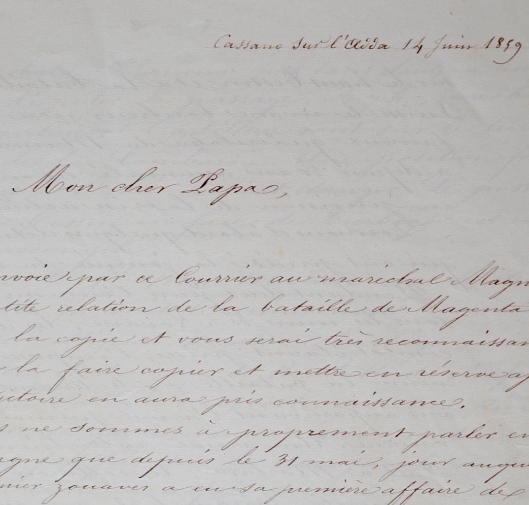 Récit de la bataille de Magenta par le général de Clermont-Tonnerre