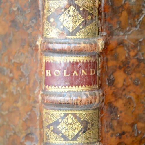 Manuscrit complet de la tragédie lyrique de Lully, Roland.