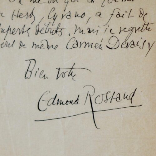Rostand et les tournées de L'Aiglon et de Cyrano