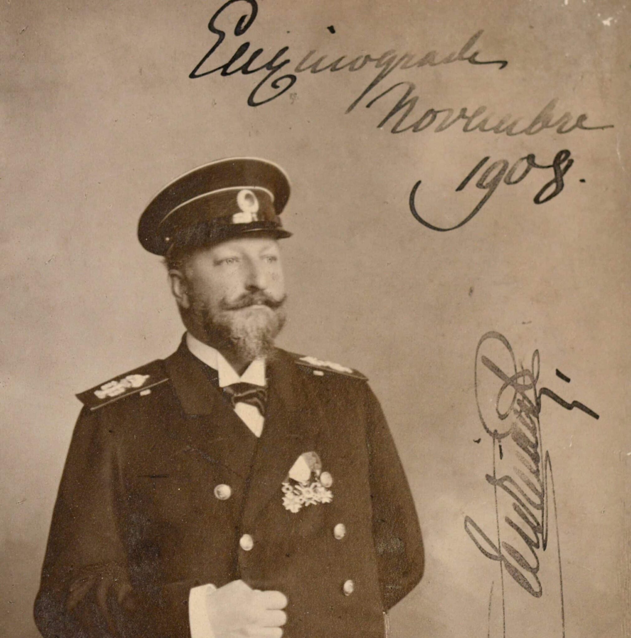 Photographie de Ferdinand Ier de Bulgarie, quelques jours après son sacre
