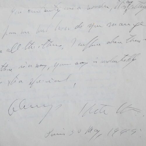 Gertrude Stein et trois Académiciens rendent hommage aux troupes américaines