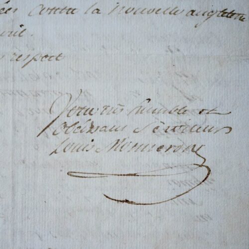 Monneron, la Compagnie des Indes et Madras