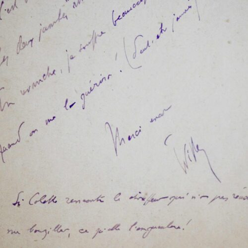 Amusantes lettres de Willy à Rachilde
