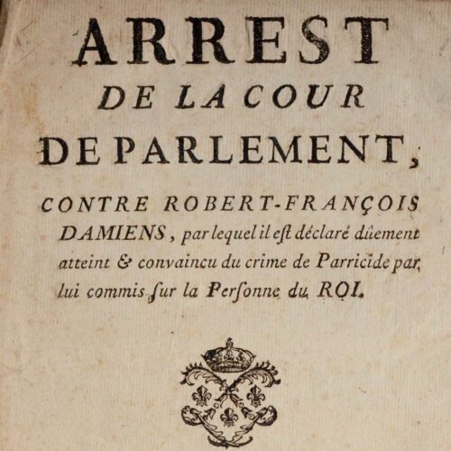 1757 : Damiens tente de tuer Louis XV
