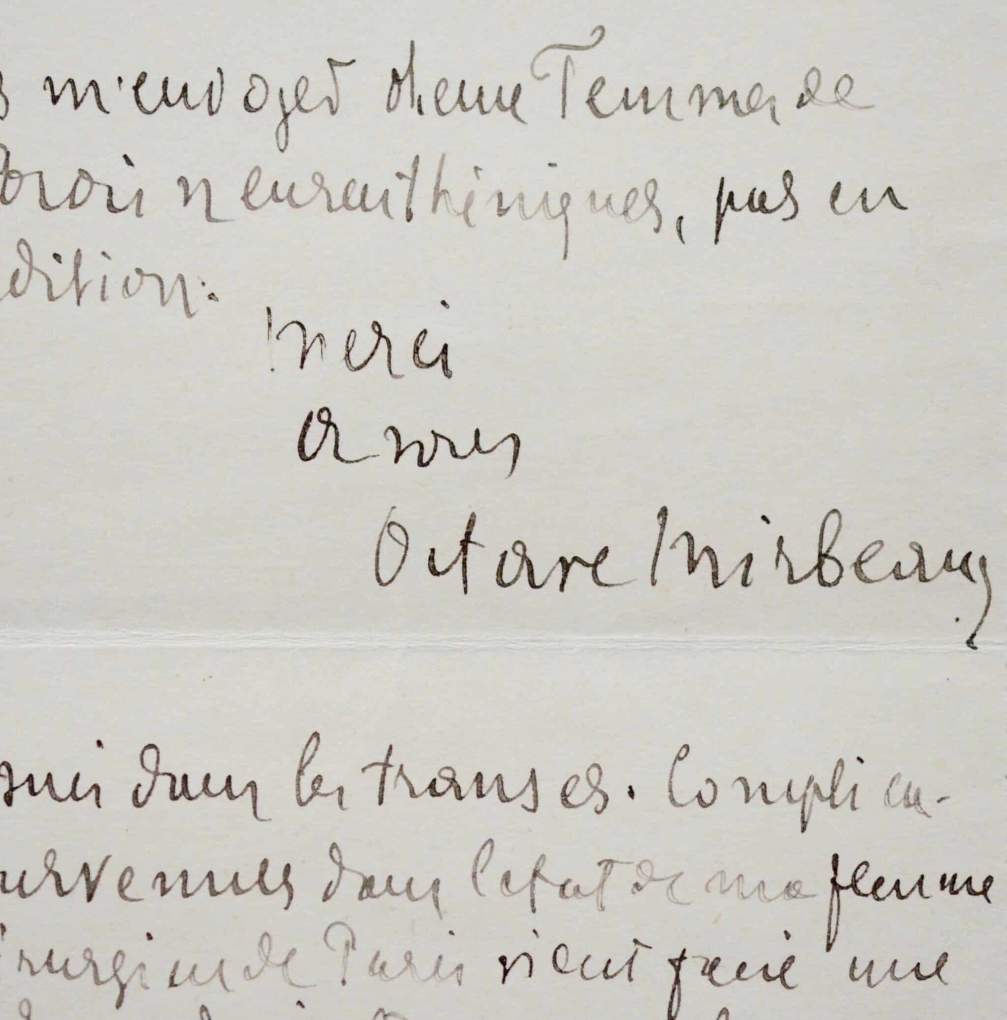 Mirbeau veut des exemplaires de son Journal d’une femme de chambre