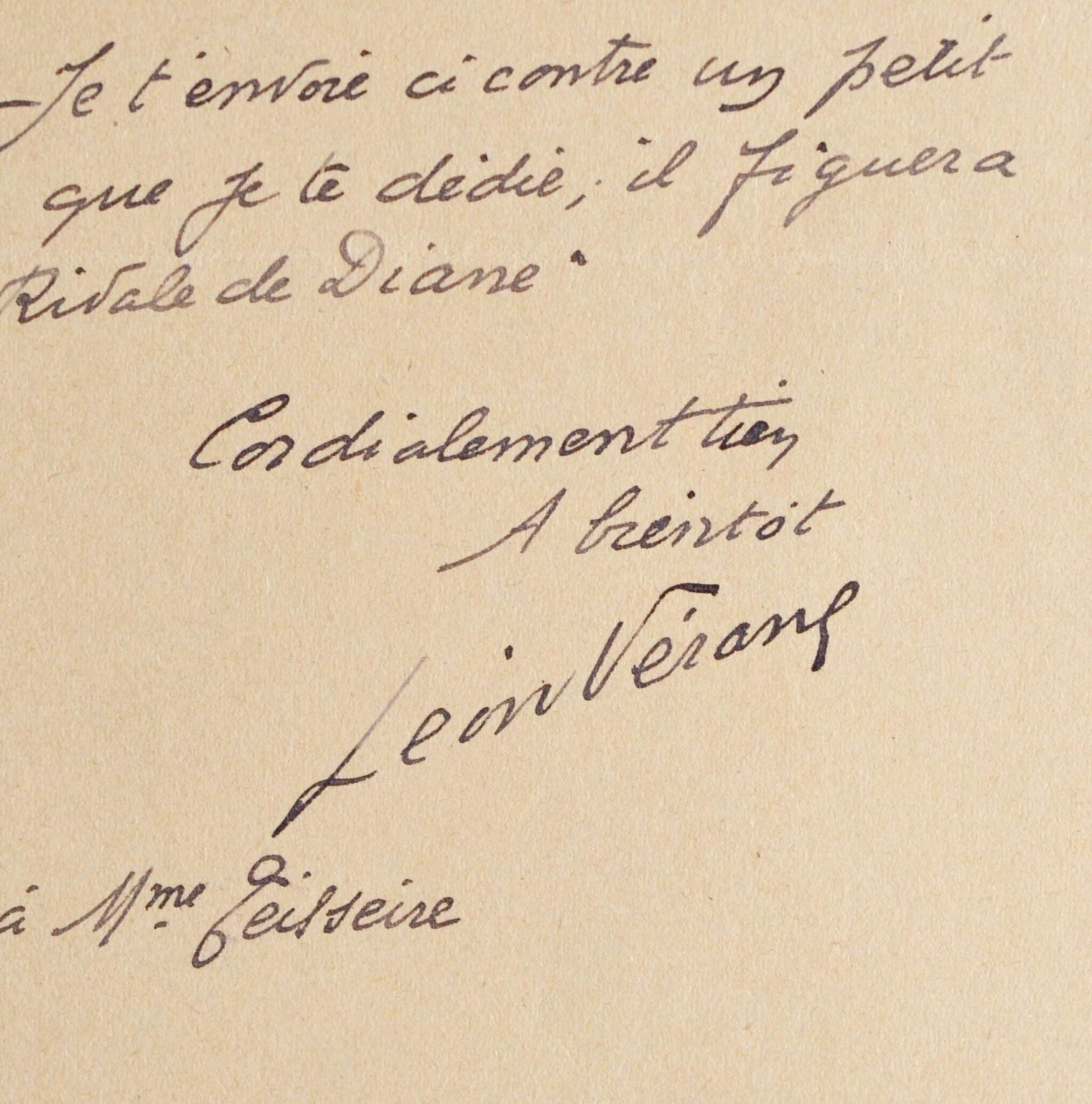 Correspondance et poèmes de Léon Vérane